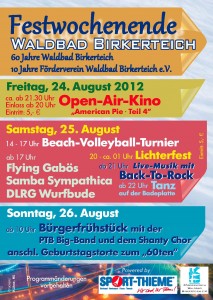 Einladung zum Festwochenende Einladung zum Festwochenende