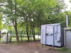 Unser Heizcontainer